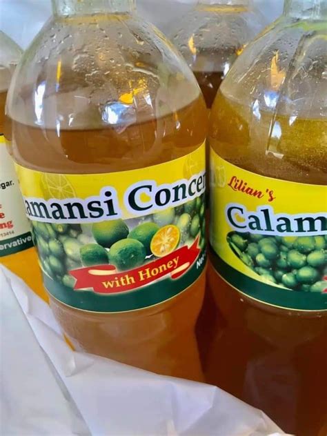 Calamansi Juice Concentrate With Honey Food And Drinks Fresh Produce On