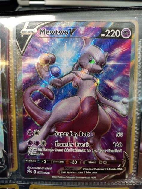 Oryginalna Karta Pokemon Mewtwo V I Mewtwo Vstar Z Bki Olx Pl