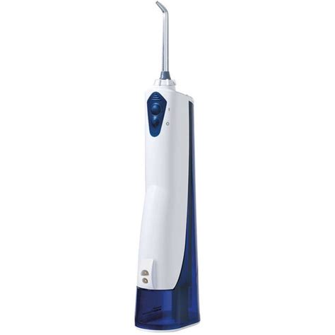 Waterpik Cordless Portable Water Flosser White And Blue Bargainlow