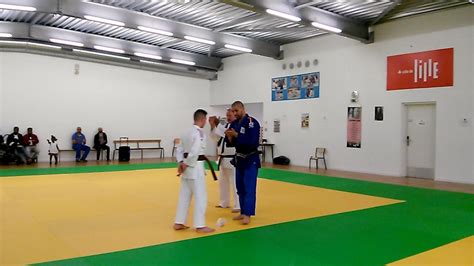 James Vantourenhout Ceinture Marron Judo Club Lillois Faubourg De