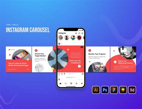 10 Best Business Instagram Carousel Templates PSD PSD Design