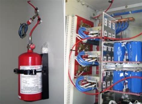 Electrical Cabinet Server Rack Fire Suppression Systems Firetrace