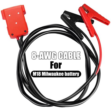 656 Ft For Milwaukee M18 Jumper Starter Jump Kit 8awg Cable 18v Power