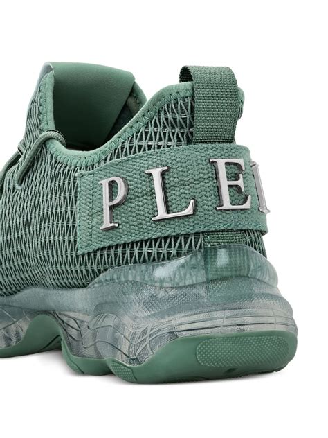 Philipp Plein Runner Hyper Hock Sneakers Green Farfetch