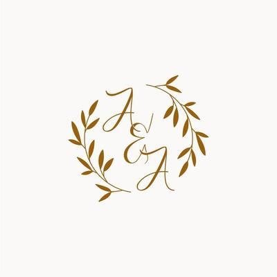 Aa Wedding Logo Vector Art, Icons, and Graphics for Free Download