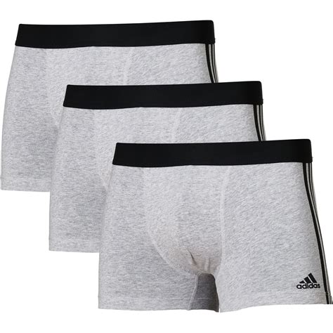 Adidas Active Flex Cotton Stripe Boxer Mens Boxers Sportsdirect