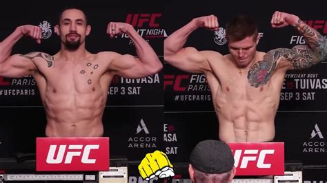 Robert Whittaker Vs Marvin Vettori Youtube