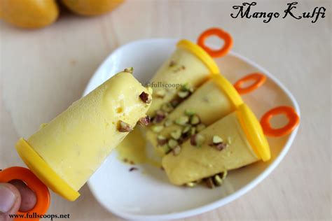 No Cook Mango Kulfi Instant Kulfi Recipe Full Scoops A Food Blog