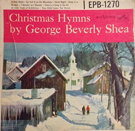 George Beverly Shea Christmas Hymns Ep Rpm Vinyl Record Amazon