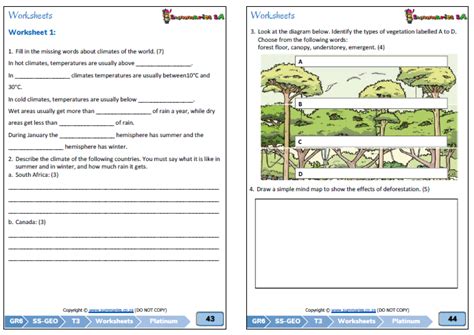 Grade 6 Social Sciences Geography History Term 3 Ss Platinum Classroom101 Geography Term 3