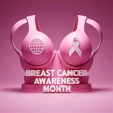 Breast Cancer Awareness Month Premium Ai Generated Image