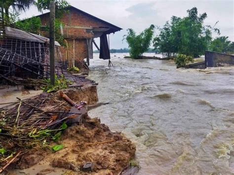 Assam Flood Situation Grim Nearly 33500 People Affected