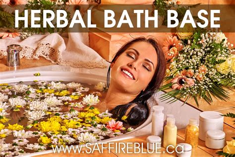 Herbal Bath Base Herbal Bath Herbalism Bath Recipes