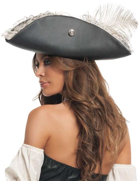 Womens Black Pearl Pirate Hat Pirate Costumes Pirate Costume Pirate