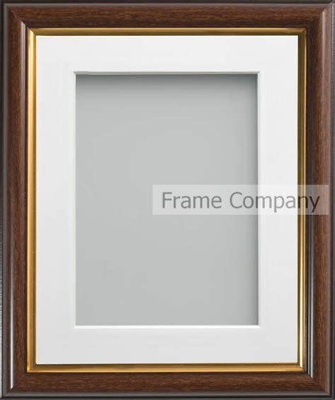 Mahogany Effect Picture Frame Eldridge Range Traditional Photo Frames