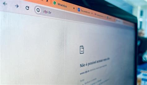 Site da UFPI segue fora do ar instituição vai acionar autoridades