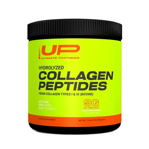 Hydrolyzed Bovine Collagen Peptides Type 1 And 3 Ultimate Phitness