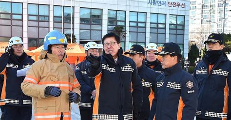 박형준 시장 설 명절 맞아 민생경제 안전현장 점검