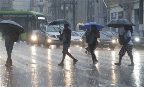 Inmet Emite Alerta De Perigo Para Chuvas Intensas Em S O Paulo E Mais