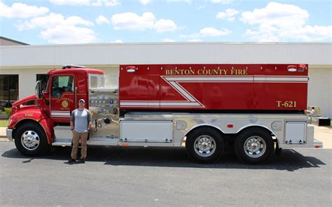 Centerton Fire Dept Fouts Bros 3000 Gallon Tanker Full Shot Dept