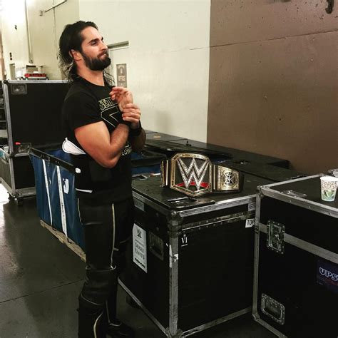 Wwe On Instagram “wwerollins Prepares For His Main Event Against An