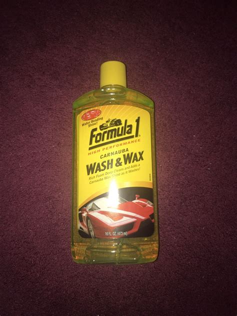 Formula High Performance Carnauba Wash Wax Oz Washes And