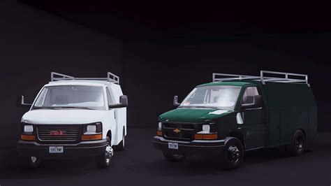 Gmc Savana Chevrolet Express Service Van V Ls Mod Ls Mods