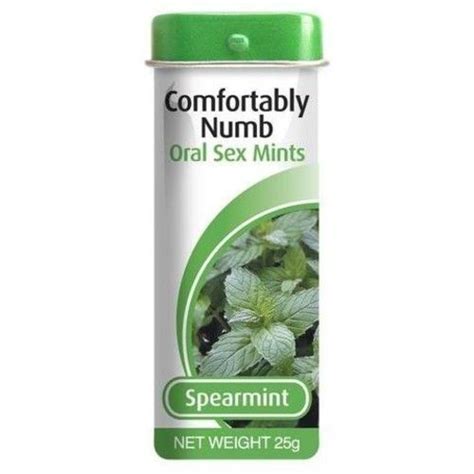 Comfortably Numb Oral Sex Mints Spearmint Reviews 2021