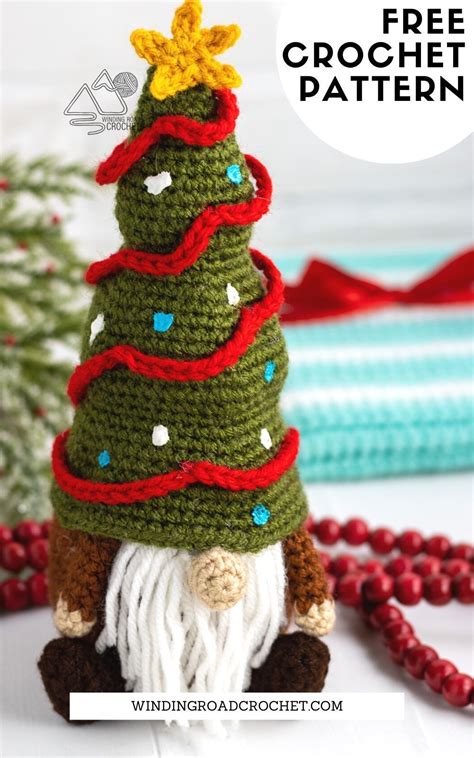 Crochet Christmas Tree Gnome Free Crochet Pattern Artofit