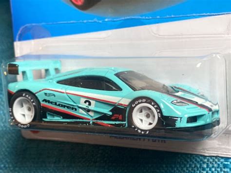 1 64 2022 Hot Wheels McLaren F1 GTR Custom Super Treasure Hunt Real