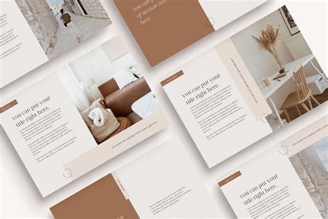 Presentation Template Canva Template Introduction Packet Etsy