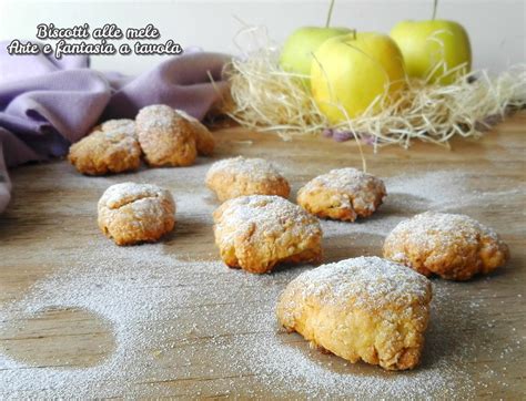 Biscotti Alle Mele Ottimi Anche Per La Colazione Arte E Fantasia A