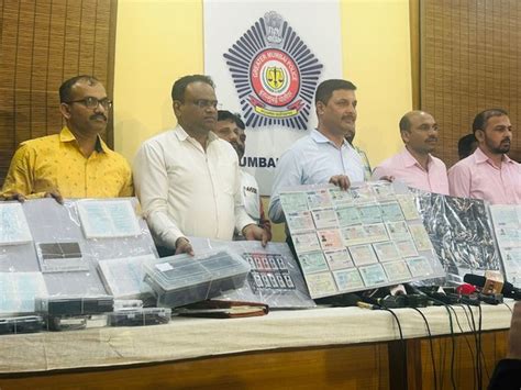 Mumbai Police Busts Fake Passport Racket Two Arrested