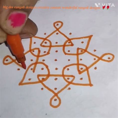 Big Dot Rangoli Designs Creative Content Wonderful Rangoli Designs