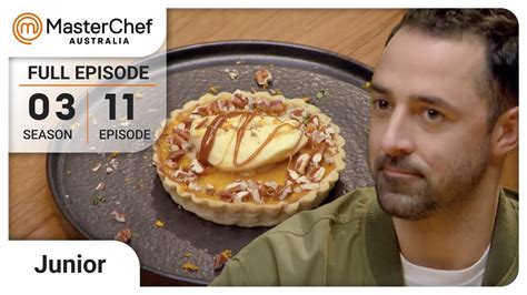 Spiced Pumpkin Tart Time Masterchef Australia Junior S E Youtube