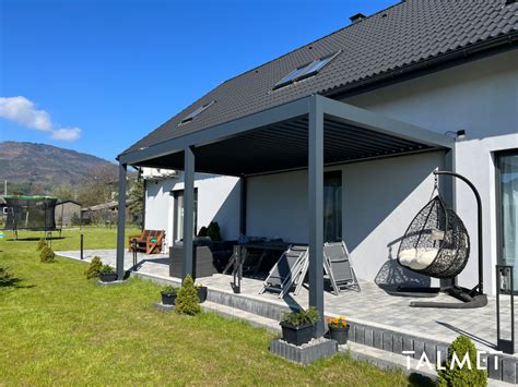 Pergola Aluminiowa T Space Idealne Zadaszenie Tarasu Talmet