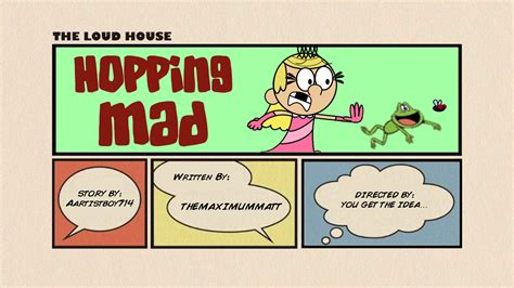 Hopping Mad The Loud House Fanon Wikia Fandom