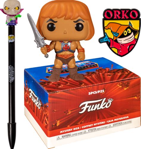 Funko Pop Masters Of The Universe He Man Flocked Exclusive Collector