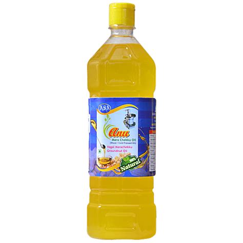 Buy Anu Wood Pressed Mara Chekku Groundnut Oil 100 Natural Rich In