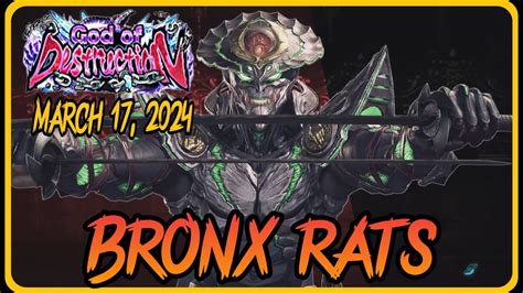 Tekken 8 Bronx Rats Yoshimitsu Tekken 8 God Of Destruction Ranked