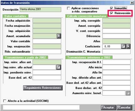 C Mo Dar De Alta Una Correcci N Por Reinversi N De Beneficios