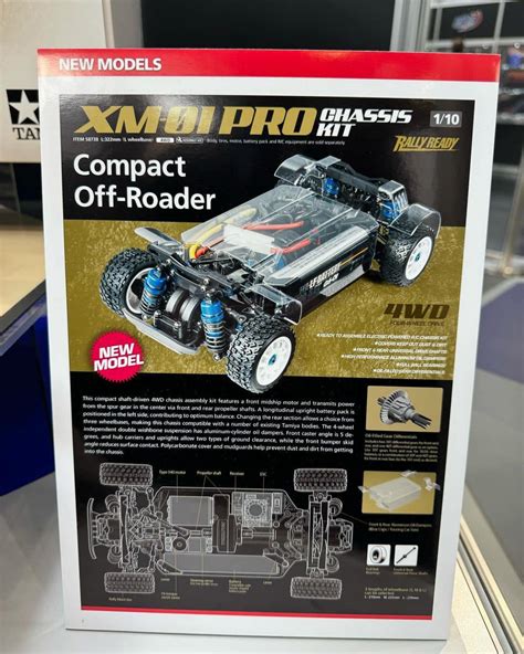 Tamiya XM 01 Pro 4WD M Chassis Rally RC Car Kit 58738