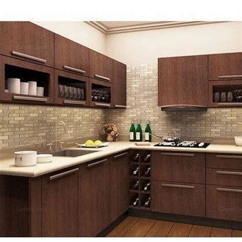 Customised Modular Kitchen At Rs 850 Sq Ft L Shaped Modular Kitchen