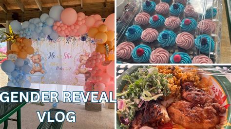 Gender Reveal Vlog My Husband And Two Friends Birthday Youtube