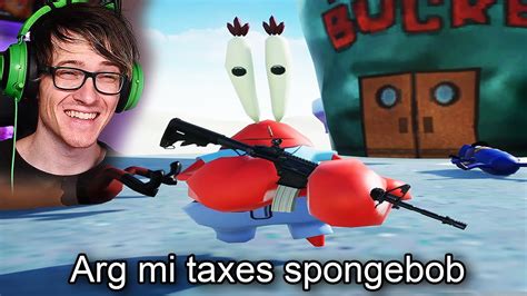 Mr Krabs Commits Tax Evasion Is My Favorite Game YouTube