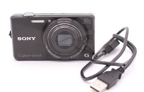 Sony Cyber Shot Dsc Wx Mp Digital Camera Black Ebay