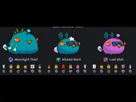 AXIE ORIGIN CLASSIC JINX TEAM IN LEADER BOARD EPIC ERA SEASON 6 YouTube