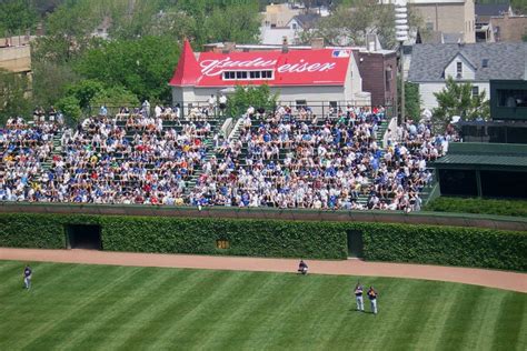 Wrigley Field - Famous Bleachers Editorial Stock Photo - Image of field, diamond: 12233158