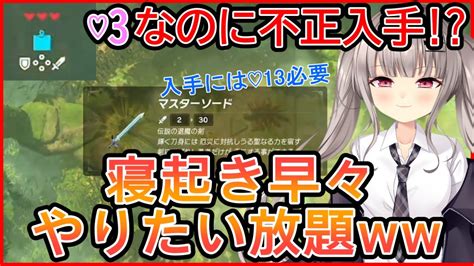 永い眠りから覚めた裸変態勇者に好き放題やらせる楓怜ww [ゼルダの伝説 ブレスオブザワイルド] Youtube