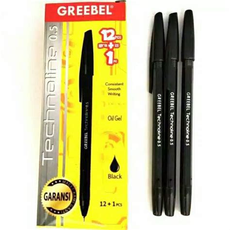 Jual PULPEN BALLPEN PENA GREEBEL TECHNOLINE 0 5 HITAM Shopee